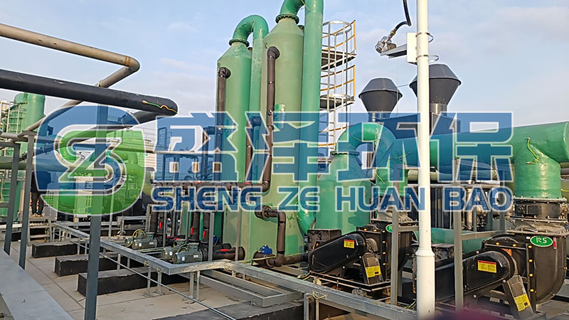 制藥行業(yè)甲類車間、危廢倉庫、質(zhì)檢樓廢氣處理項目