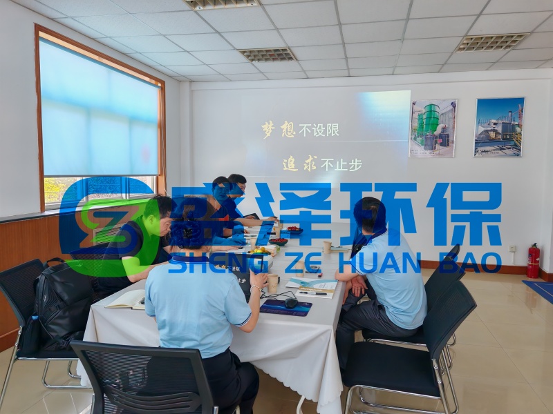 熱烈歡迎宜興環(huán)?？萍脊I(yè)園代表團蒞臨我司考察交流
